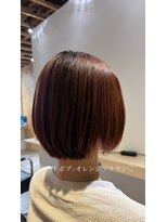ルストロバイボクノ 横須賀中央(Lustro by bokuno)&nbsp;縮毛矯正×ショートボブ