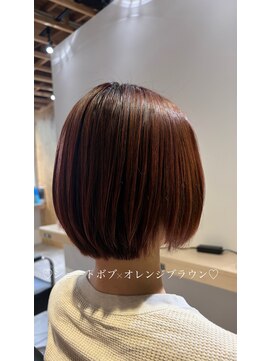 ルストロバイボクノ 横須賀中央(Lustro by bokuno) 縮毛矯正×ショートボブ