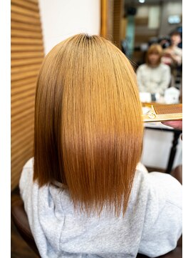 ヘアーメイク ダンス(hair make DANCE) 梅雨でも広がらない美髪ストレートミディアム