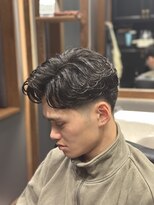 銀座 シノ 本店(shino)&nbsp;【理容室】メンズパーマ　ビジネス　メンズカット　刈り上げ
