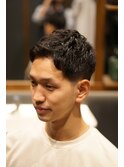 アップバングショート