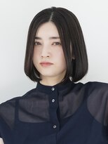 シルフィ(sylph) ナチュラルな髪色と自然なフォルムのリップラインボブ◎白髪染め