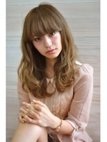 クラン(clan)&nbsp;色気グラデーションカラーリラックスウェーブロング