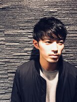 プレミアムバーバー 赤坂店(PREMIUM BARBER produce by HIRO GINZA)&nbsp;マッシュ風ツーブロックスタイル
