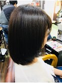 CTF純金カラークセストパー＆毛先内巻きボブカット☆