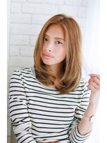 ズール 生田店(ZU LU)&nbsp;内巻きワンカール[オススメハイライトカラー]◎20代30代40代50代