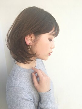 エマ ギンザ(EMMA GINZA) ひし形ボブくびれボブ似合わせカット40代50代