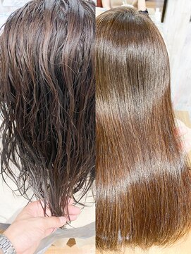 ジェム(GEM) ＊*GEM*＊なりたい質感が叶う☆ツヤサラ縮毛矯正98