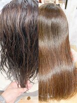 ジェム(GEM) **GEM**なりたい質感が叶う☆ツヤサラ縮毛矯正98