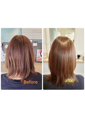 ロッコ 深谷店(ROCCO) ＃髪質再生＃髪質改善＃ケラチンブローアウト＃トリートメント