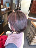 還暦カラー☆ショートボブ