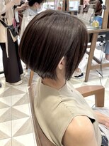 バブ バイネオリーブ(Bab by neolive)&nbsp;ショートボブ　大人可愛い イメチェン　ダークアッシュ モード