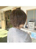 ナチュラルショートパーマ