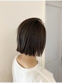 外ハネボブ　　シフォンベージュ