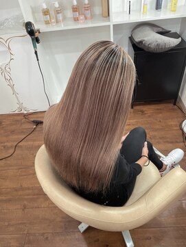 コルト(COLT) ミルクティーピンクベージュ～バレイヤージュメンテナンス～