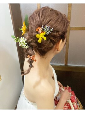 ブラウ ネイル パーティー(Blau Nail Party) お花たくさんたまねぎ