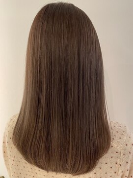 ジーナ 船橋(Zina) 大人かわいい20代30代40代小顔ショコラベージュ１Zina船橋