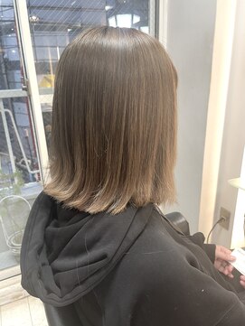 アローラ 三軒茶屋(Allora) ミルクティーグレージ☆ぷつっとミディアム