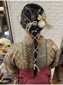 袴×ヘアアレンジ