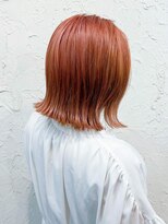 フロール(Flor)&nbsp;【flor 戸塚】*くびれ外ハネボブ+オレンジベージュ*