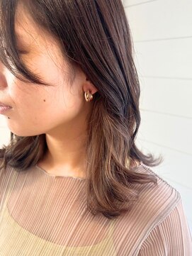 バズ(BUZZ) インナーカラー★ピンクベージュ