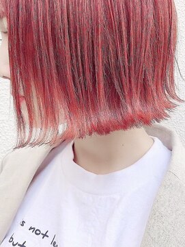 ネオリーブカップ 町田店(Neolive capu) 切りっぱなしボブ /小顔/ネビージュ/ボブルフ/ブリーチ/町田