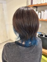 ロカリタ フォー ヘアー 四条大宮店(ROCAReTA FOR HAIR) 寒色系/インナーカラー