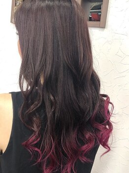 ヘア デザイン アンド ケア ビ ジョイ(Hair Design & Care Vi Joy)の写真/髪質やお悩みに合わせ絶妙な力加減で頭皮からほぐし、疲れを癒す。極上のヘッドスパでリフレッシュ★
