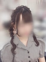 クランリリー 東梅田店(clan lily) ふわふわツインテール/梅田ヘアセット