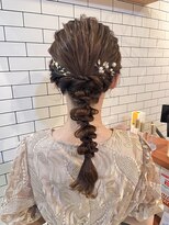 オーブ ヘアー リリー 博多2号店(AUBE HAIR lily)&nbsp;結婚式ヘアセット♪♪