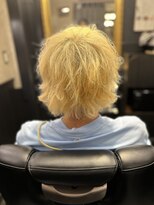 ブロートーキョー 有楽町店(Bro Tokyo)&nbsp;金髪ウルフマッシュ