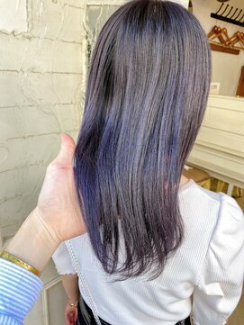 シェノン 赤羽店(CHAINON) エンドカラーと根本から中間まで髪質改善ストレート赤羽美容室