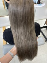 ミリ 奈良店(mm)&nbsp;オリーブベージュ/透明感カラー/韓国/髪質改善/奈良駅/奈良/