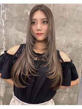 キング 枚方店(K!ng) 縮毛矯正髪質改善ハイライトレイヤーカット枚方美容室エクステ