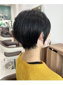 【担当:高下】黒髪×丸みショートボブ