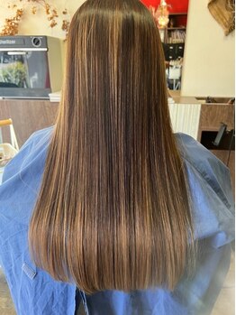 チクチク(tiku tiku)の写真/【久留米/本町】髪の内部から補修し、髪本来の美しさを取り戻します!髪質改善で、極上の艶と手触りに♪