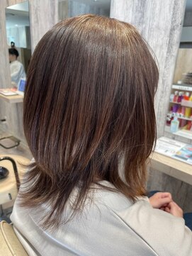 エヌアンドエー せんげん台店(N&A) 大人かわいいくびレイヤー×髪質改善ケアカラー