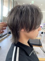 ジーナ 天神(Zina)&nbsp;グレージュマッシュウルフ 【メンズサロンZina 天神】