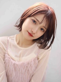 カルマ ヘアー(calma hair)の写真/大注目☆《イルミナカラー》透明感×柔らかさで外国人風な仕上がり♪髪に優しく生まれたてのような艶髪へ―