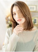 2wayバング小顔センターパート抜け感セミディc7志木20代30代40代