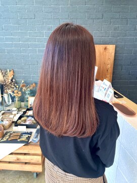 ヘアコレクション アンジュ(Hair collection Unge) グラデーション×オレンジブラウンカラー＊