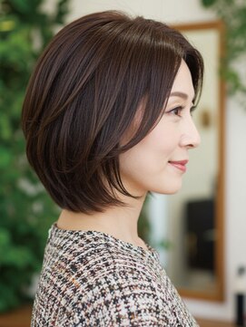 アイスタイル 五日市店(I STYLE) 40-50代にオススメ★リフトアップレイヤーボブ
