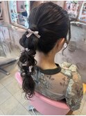 美髪ケア*大人かわいいヘアアレンジ20代30代40代☆【Pink】