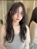 シュルール 所沢プロぺ通り店(chorule)&nbsp;抜け感エアリーレイヤー×透明感グレージュブラウン