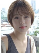 イチエ(ICHIE)&nbsp;ボブ前髪あり前髪なし面長丸顔/30代/40代/50代/ショート【高橋】