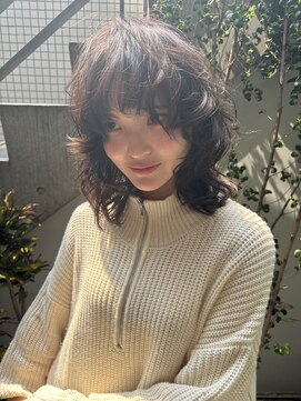 マグノリア(MAGNOLIA) ラウンドバングパーマ/レイヤーパーマ/ブリーチパーマ