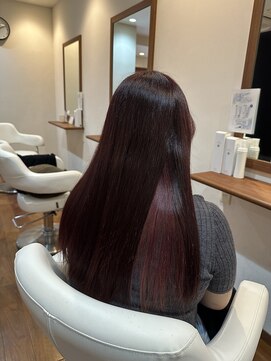 オートクチュールランコントレ 桂店(Haute Couture Rencontrer) インナーカラー/ピンクベージュ/ダブルカラー