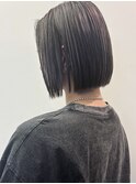 切りっぱなしボブ