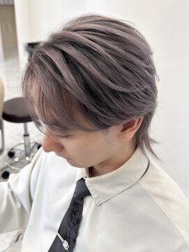 メンズバレイヤージュ/デザインカラー/メンズヘア/ダブルカラー