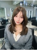 表参道/クラゲヘアー/オリーブグレー/小顔/ココアベージュ/渋谷